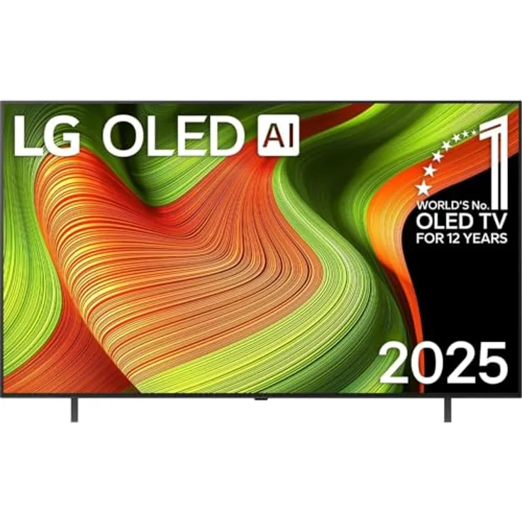 LG OLED65B59LA, 65 Zoll 4K OLED AI TV mit α8 Gen2 Prozessor, webOS 25 und 120Hz für flüssiges Gaming