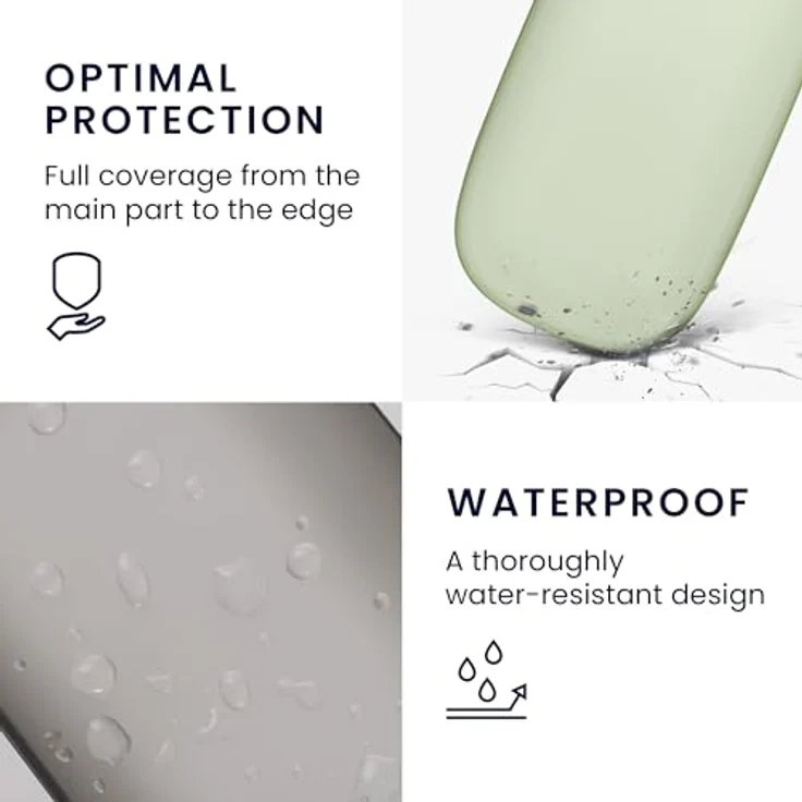 kwmobile Silikon Schutzhülle kompatibel mit Apple Magic Mouse 1/2 Hülle - PC Maus Cover aus softem Silikon - Pastellgelb – Bild 5