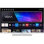 Telefunken Fernseher 40 Zoll Smart TV VIDAA XF40VP750M-W Full HD Fernseher, HDR TV mit integriertem Triple-Tuner, LED TV weiß