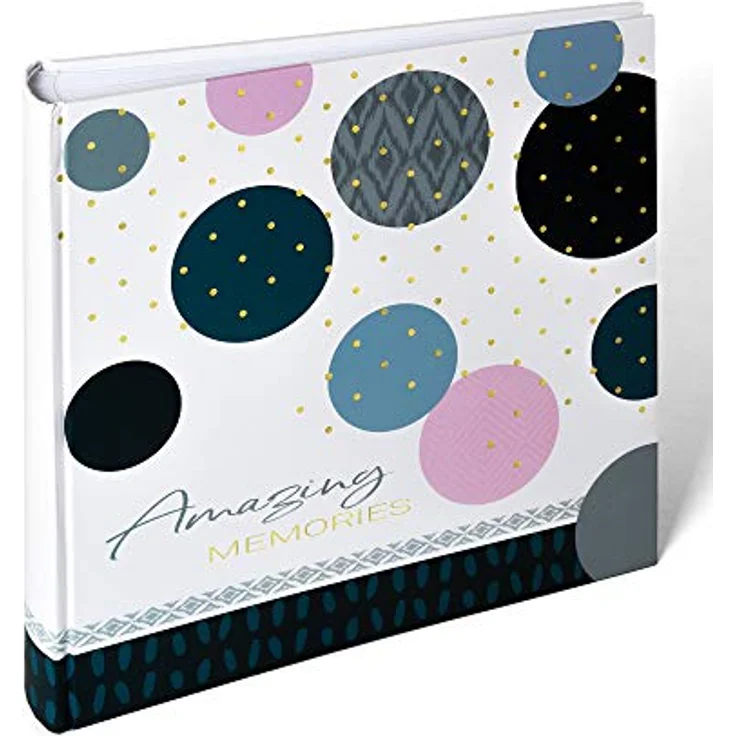 walther design MX-485-L Fotoalbum Amazing Memories, 30x30 cm, blau – Bild 2