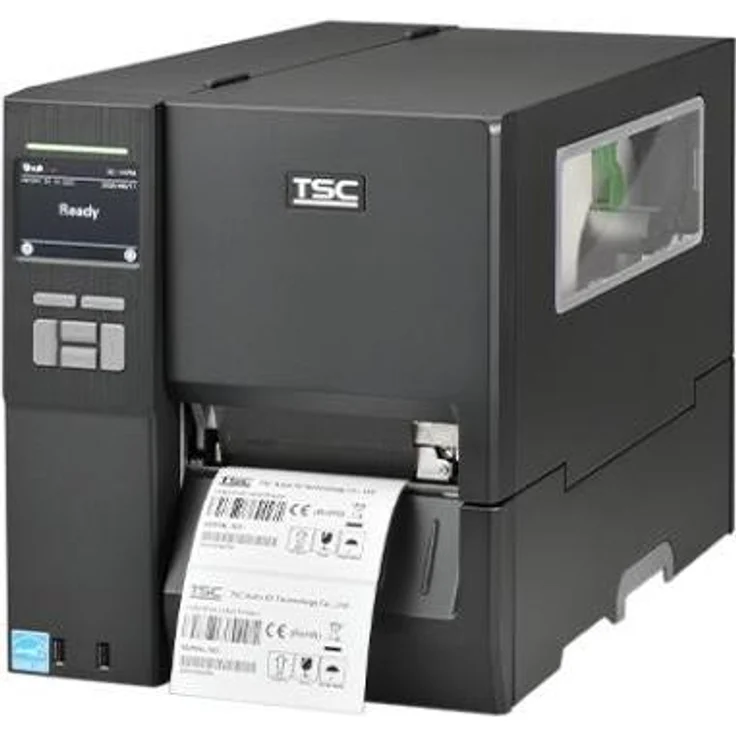 TSC MH341T, Etikettendrucker mit 300 dpi, USB, RS232, Ethernet, Thermotransfer, Schwarz