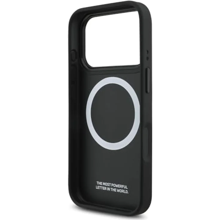 BMW Etui M Tricolor Metal Logo MagSafe für iPhone 17 Pro, Schwarzes Smartphone Backcover mit sportlichem Design und hochwertigem Kunststoff – Bild 7
