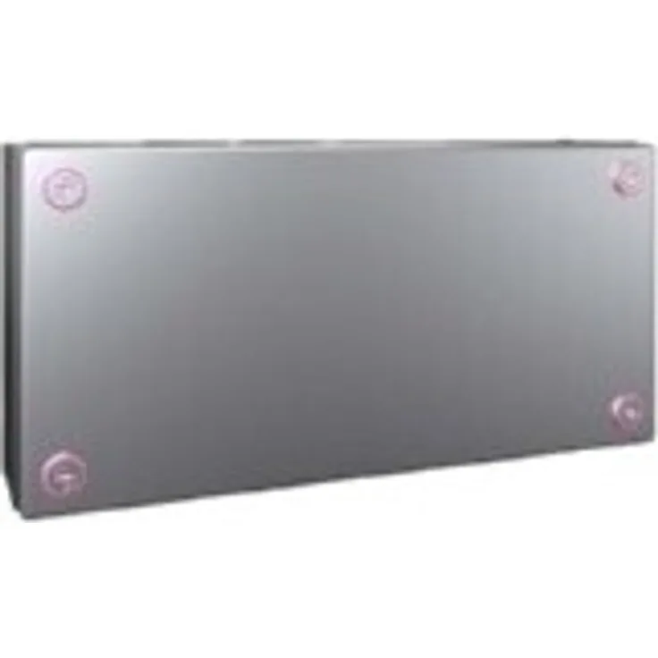 Rittal Klemmenkasten KX 1568.000, Edelstahl 400x200x120 mm, IP66, Wandmontage, mit Schnellverschlüssen