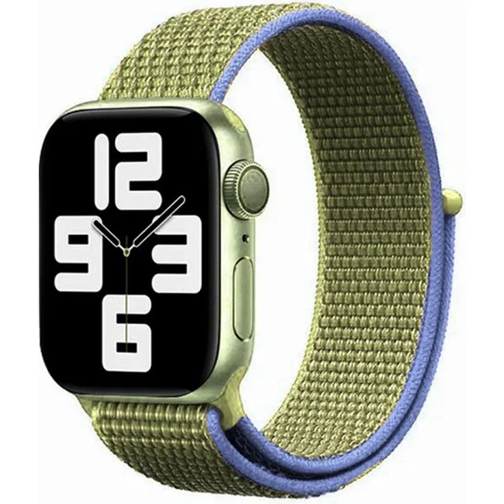 Lippa Apple Watch Nylon Strap 38/40/41 - Grünes, stylisches Nylonarmband für moderne Looks