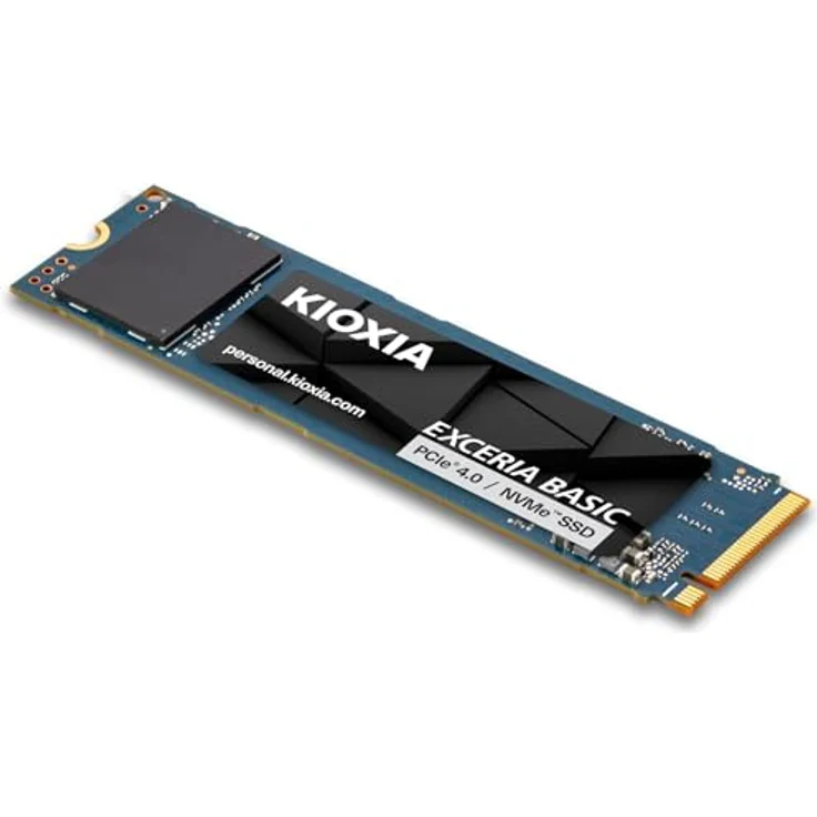 KIOXIA EXCERIA Basic 2TB M.2 2280 NVMe SSD, PCIe 4.0, bis zu 7300/6800 MB/s Lesen/Schreiben, internes Laufwerk für Notebook, Laptop, Desktop-PC – Bild 3