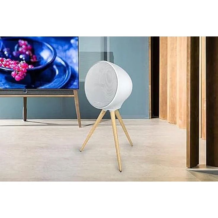 Muse ML-655 BT | Tragbarer HiFi-Lautsprecher mit magnetischem Stativ und Ambiente-Licht (RGB) | Bluetooth | großer Akku von 6600 mAH – Bild 5