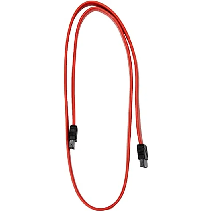 PremiumCord 0, 5m Datenkabel SATA 1, 5/ 3, 0 Gbit/ S, Farbe Rot