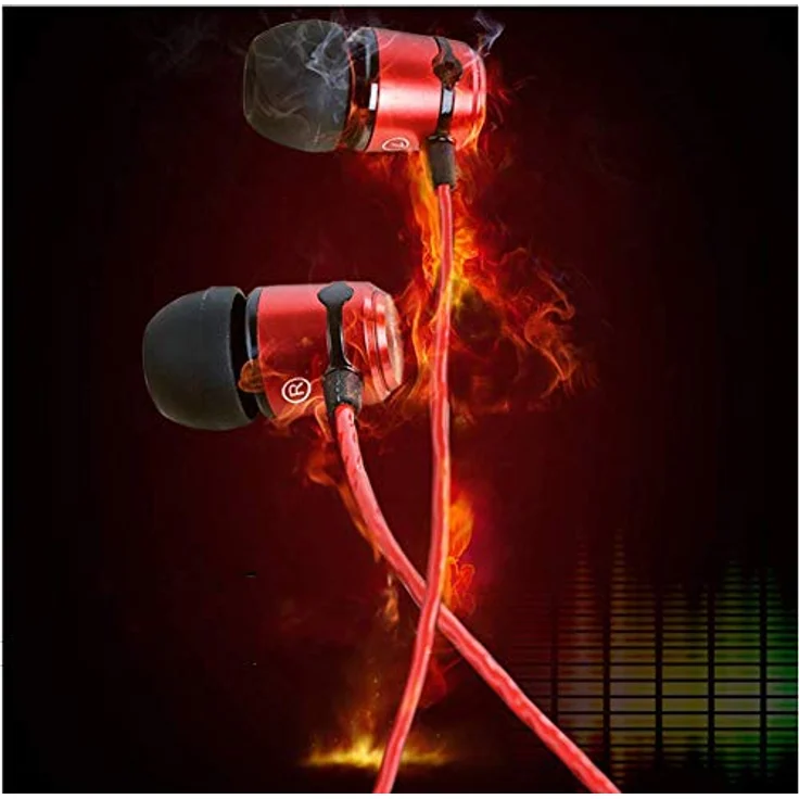 SoundMAGIC E50 High Fidelity Kopfhörer Smartphone Earbuds In Ear Kopfhörer Hochwertige Ohrhörer mit Noise Reduction - Rot – Bild 3