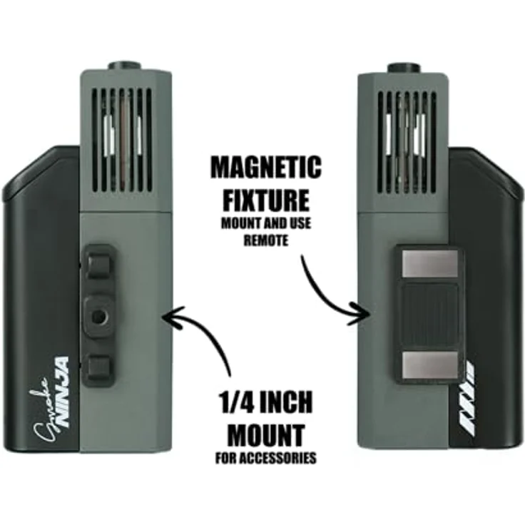 SmokeGenie Smoke Ninja, kabelloser Nebelgenerator mit 100 ml Rauchformel und umfassendem Zubehörset, kompakt und tragbar – Bild 3