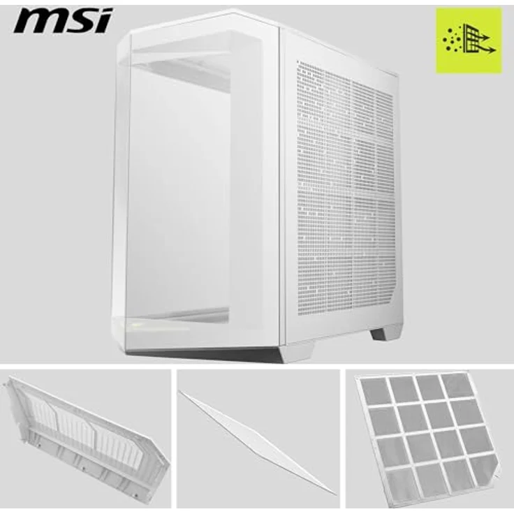 MSI MAG PANO 100L PZ White, PC-Gehäuse – Bild 3