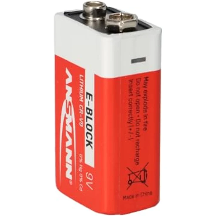 Akkuman.de Ansmann Rauchmelder Batterie Extreme Lithium 9V Block, 10 Jahre Lebensdauer, wartungsfrei, hohe Leistung bei extremen Temperaturen, 5er Pack – Bild 3