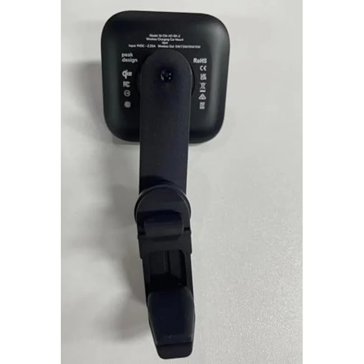 Peak Design Car Mount Vent Charging v2, Smartphone Halterung mit kabelloser Ladefunktion, Schwarz – Bild 9
