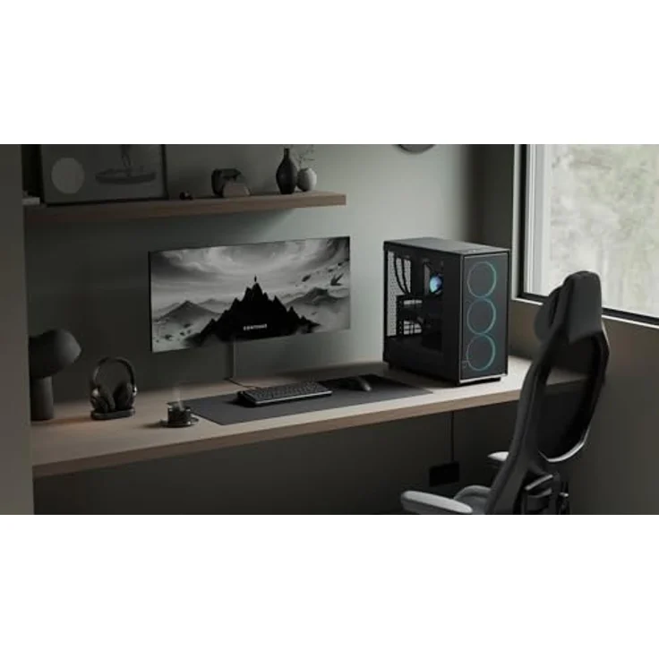 Fractal Design Epoch XL Black TG RGB Light Tint – Bild 5