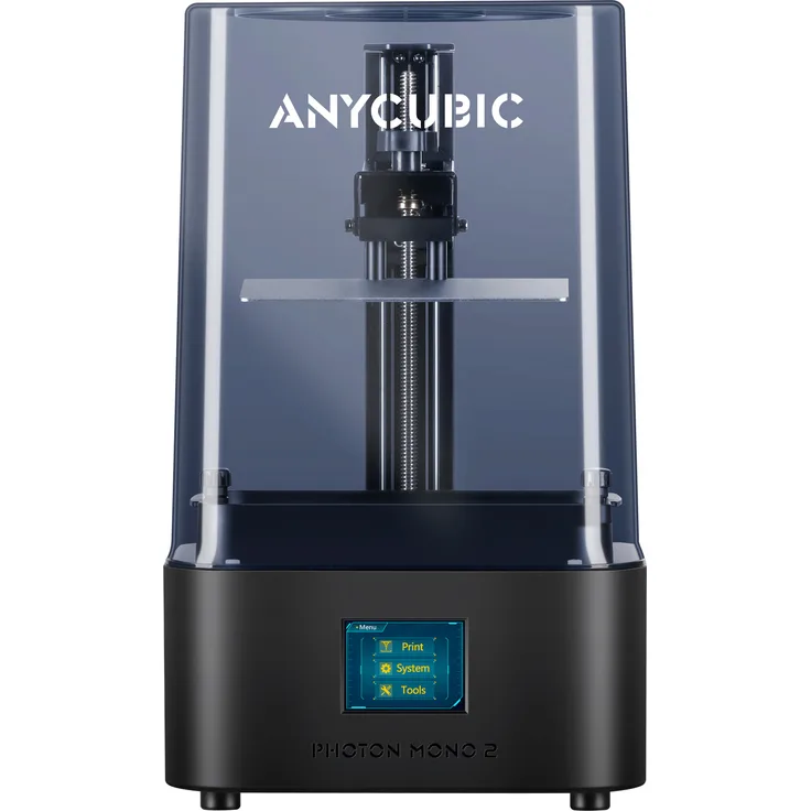 Anycubic 3D-Drucker Anycubic Photon Mono 2, 6.6-Zoll Monochrom-LCD, lasergravierte Plattform, 2.09 l Druckvolumen, schwarz