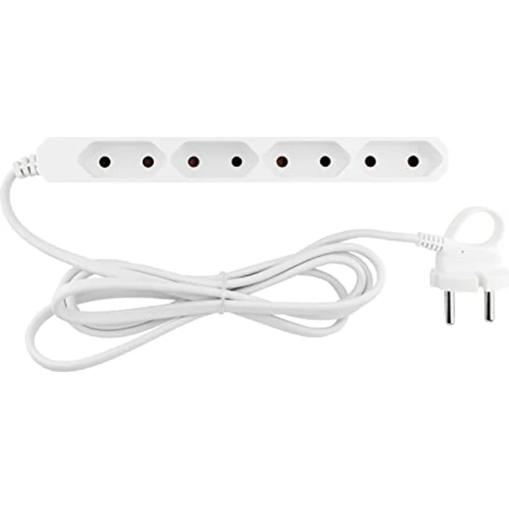 GAO EU4 Eurosteckdosenleiste - Eurosteckerleiste 4-fach Extraflach 1.5 m Kabel – Bild 4