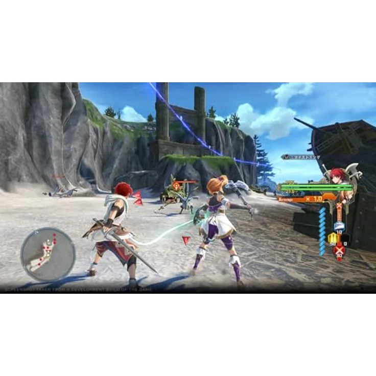 NIS America Ys X: Nordics - Deluxe Edition (PlayStation 5) - Cross Action System, Macht von Mana, Seemannsgarn - Blau – Bild 4
