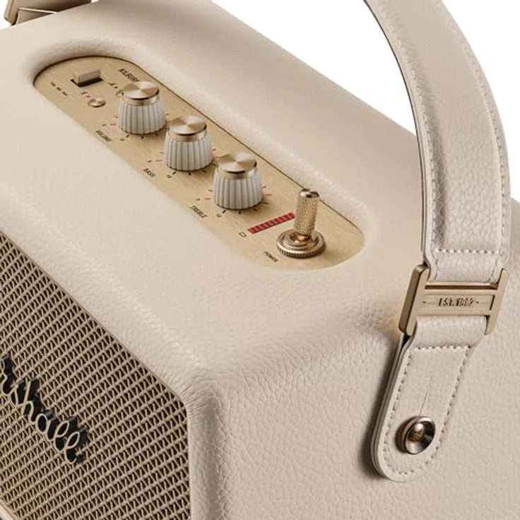 MARSHALL Kilburn III Bluetooth Lautsprecher, Cream, 360°-Sound, wasserfest, über 50 Stunden Akkulaufzeit, Powerbank-Funktion – Bild 11