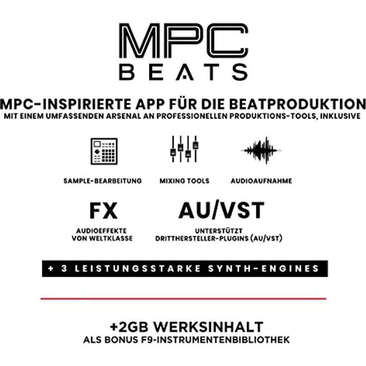 M-AUDIO BX4 BT, 2x Bluetooth-Multimedia-Referenzmonitore mit 120 Watt, schwarz – Bild 6
