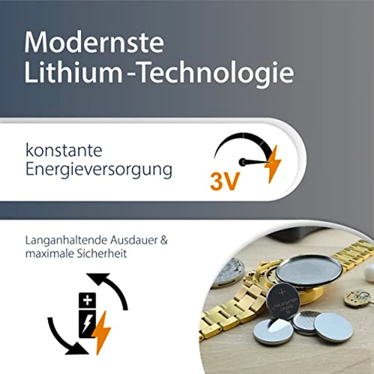 MediaRange Lithium Knopfzellen, CR2032|3V, 4er Pack – Bild 4