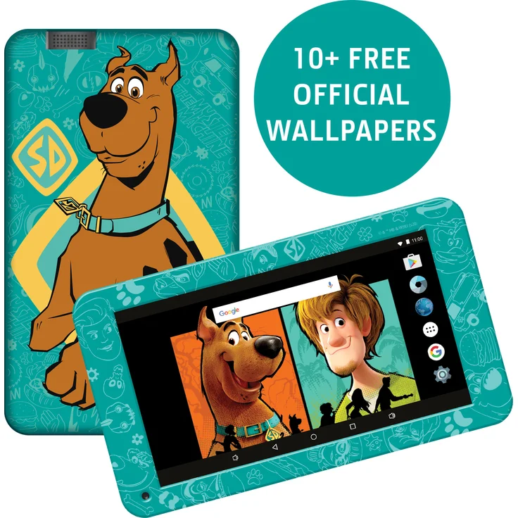 eSTAR Hero Scoob 7 Tablet, 1,3 GHz, Rockchip, RK3326, 2 GB, DDR3-SDRAM, 16 GB in Grün/Braun