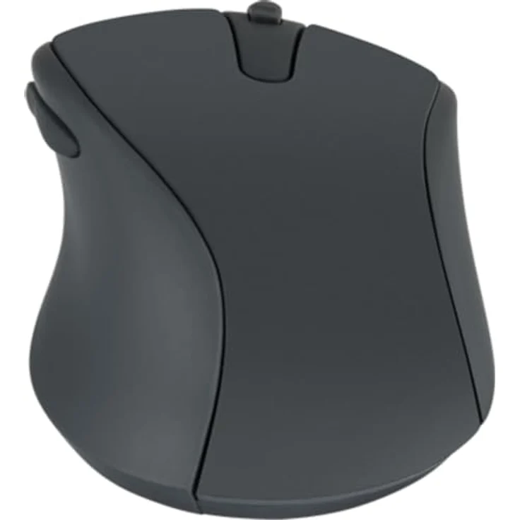 Speedlink AXON Silent Mouse Wireless - PC Maus kabellos, leiser klick, Akku wiederaufladbar, antibakterielle Oberfläche, gummiert, ergonomisch, 2.4GHz, bis 1600dpi, schwarz – Bild 4