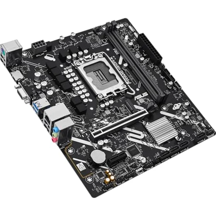 ASUS PRIME H810M-K, Intel H810 LGA1851 micro-ATX Mainboard mit DDR5 Steckplätzen, PCIe 4.0, HDMI, USB 5Gbps und Aura Sync – Bild 4