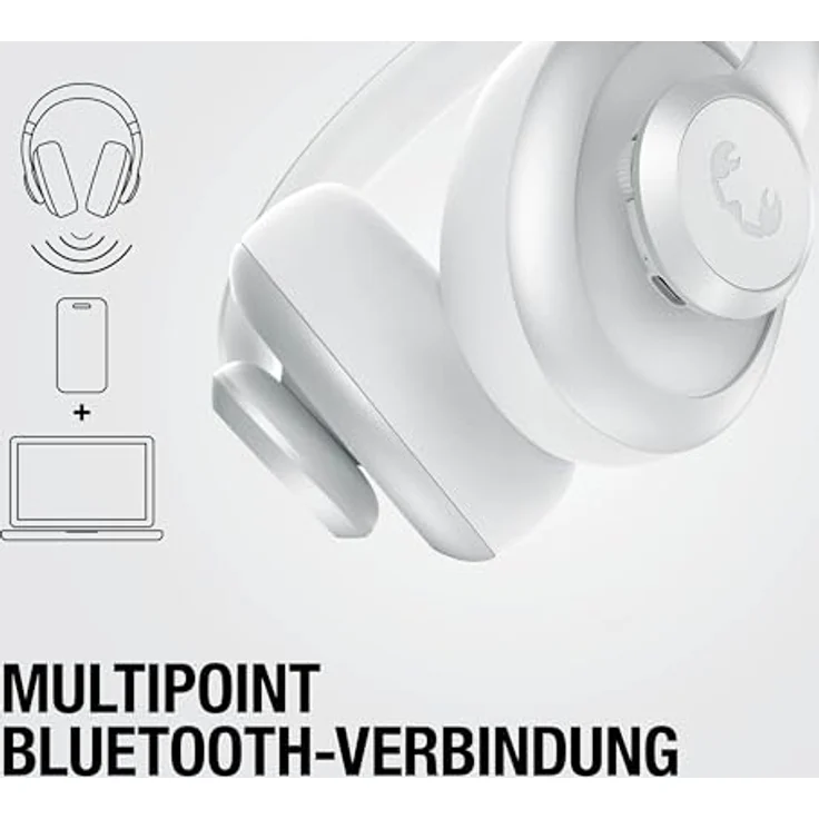Fresh n Rebel Clam Ace 2, Over Ear Bluetooth Kopfhörer mit 100 h Laufzeit, grau, versandkostenfrei – Bild 5