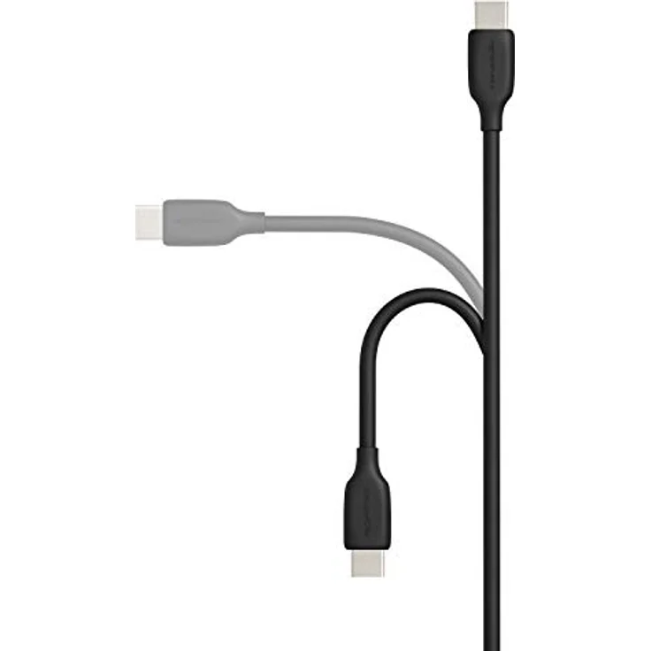 Amazon Basics USB-C 2.0 auf USB-A-Kabel (USB-IF zertifiziert), 0,91 m, Schwarz – Bild 2
