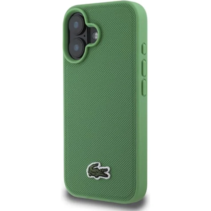 CG MOBILE Lacoste Schutzhülle für iPhone 16, bestickt, Grün – Bild 2