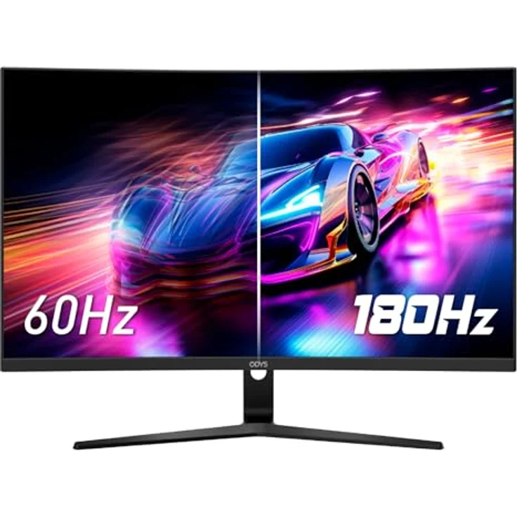 Odys XP27-F-180-27 Zoll Curved Office & Gaming Monitor, Full-HD, 180 Hz, 1 ms Reaktionszeit, FreeSync, Schwarz – Bild 5