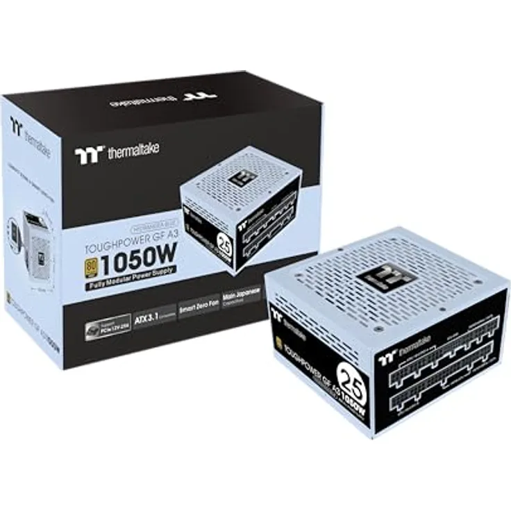 Thermaltake Toughpower GF A3 1050W Netzteil, PC Netzteil, Hydrangea Blue, effiziente Leistung