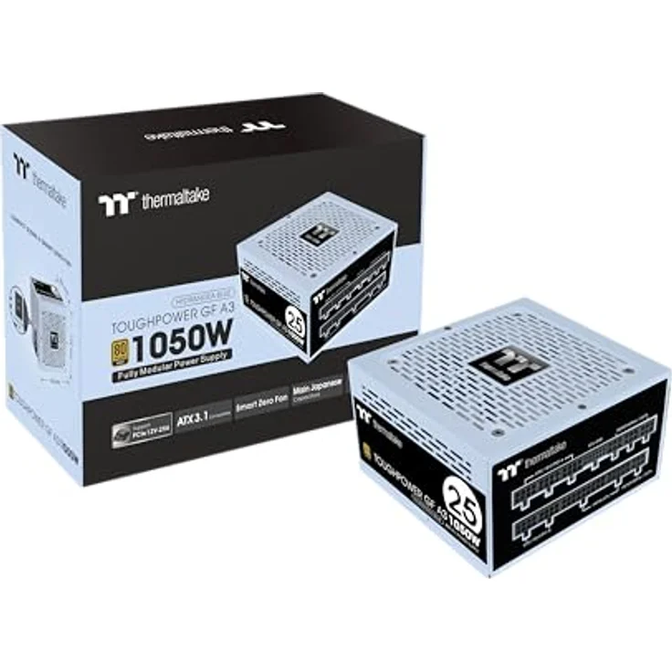 Thermaltake Toughpower GF A3 1050W Netzteil, PC Netzteil, Hydrangea Blue, effiziente Leistung – Bild 1