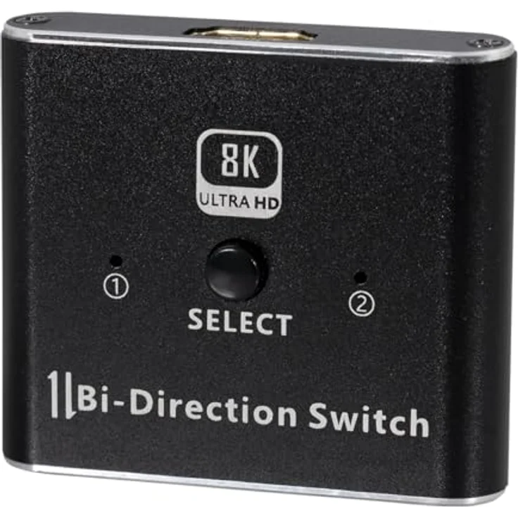 MAXTRACK HDMI 8K Bidirektionaler Verteiler - CS39L, HDMI Splitter & HDMI Switch, 2in1out oder 1in2out, 8K@60Hz, 4K@120Hz, kompatibel mit PS5, Xbox, Streaming-Box, Beamer, TV – Bild 4