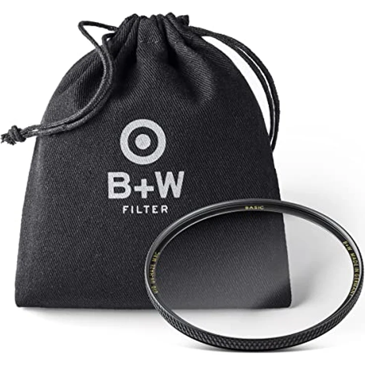 B+W UV-Haze- und Schutz-Filter 010 MRC Basic 77mm (16x vergütet, Professional), 1100144, Black – Bild 2