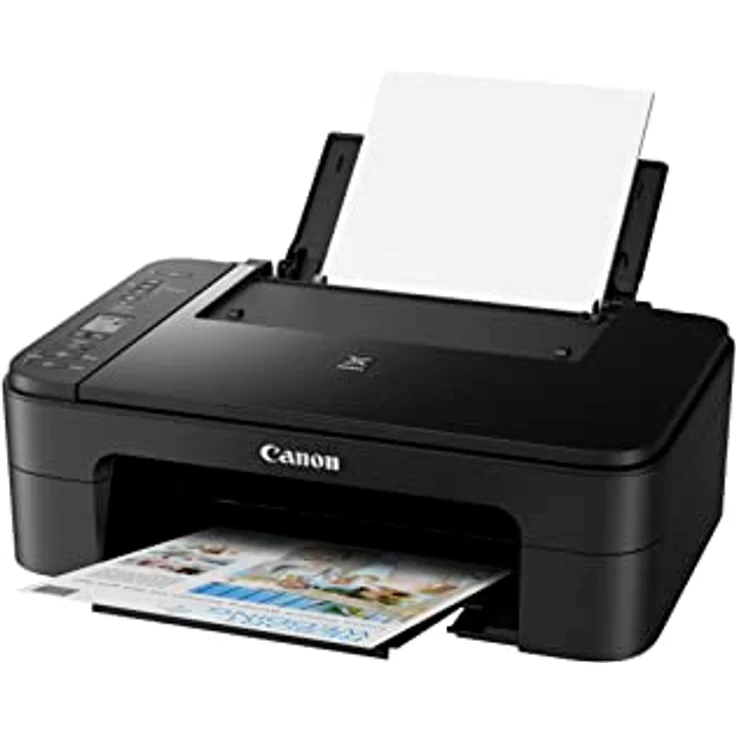 Canon Pixma TS3350 Multifunktionsgerät, WLAN-Drucker, Schwarz mit 1,5-Zoll-Mono-LCD – Bild 1