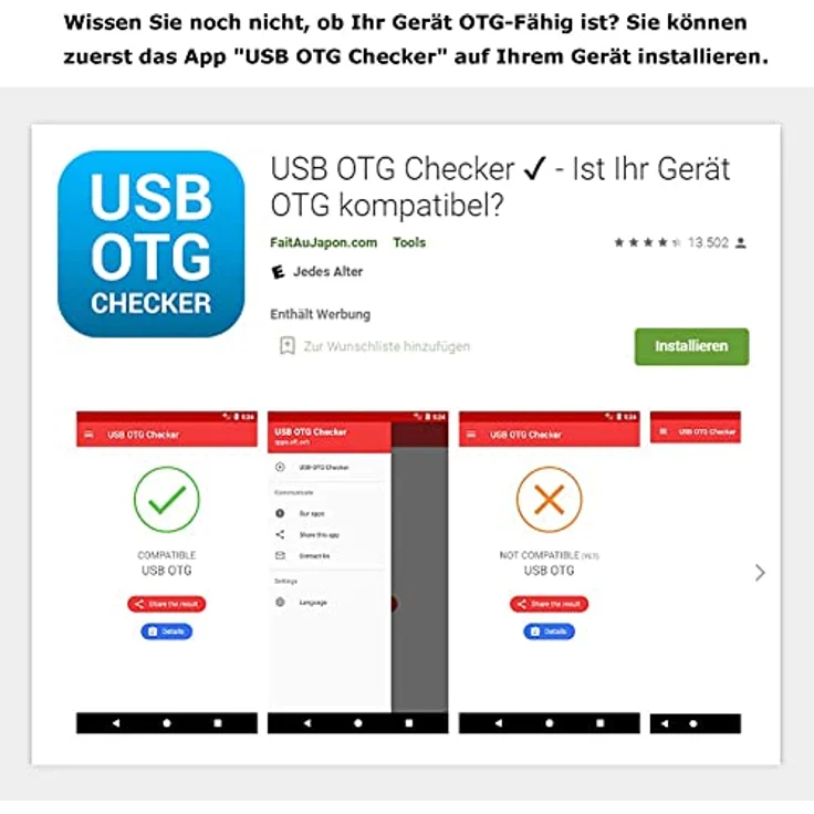D16 Aukson USB C auf Micro SD TF Speicher Kartenleser, Kompatibel Mit iPad Pro, MacBook Pro/Air, Aukson 3-in-1 USB Kamera Kartenleser Adapter für Dell XPS, Samsung Galaxy S10/S9 und Mehr USB C Geräte – Bild 3