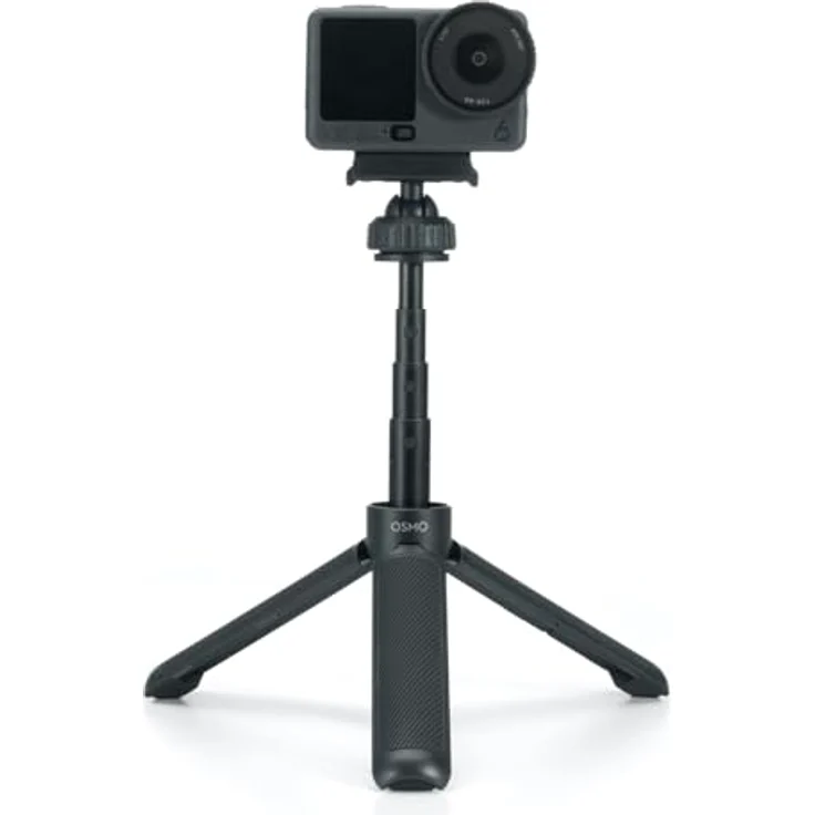 DJI Osmo Action - Dual-Direction Mini-Verlängerungsstab mit integriertem Stativ und Kugelgelenk, Schwarz – Bild 4