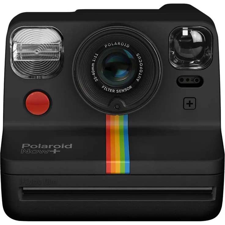 Polaroid Now+ Kamera schwarz