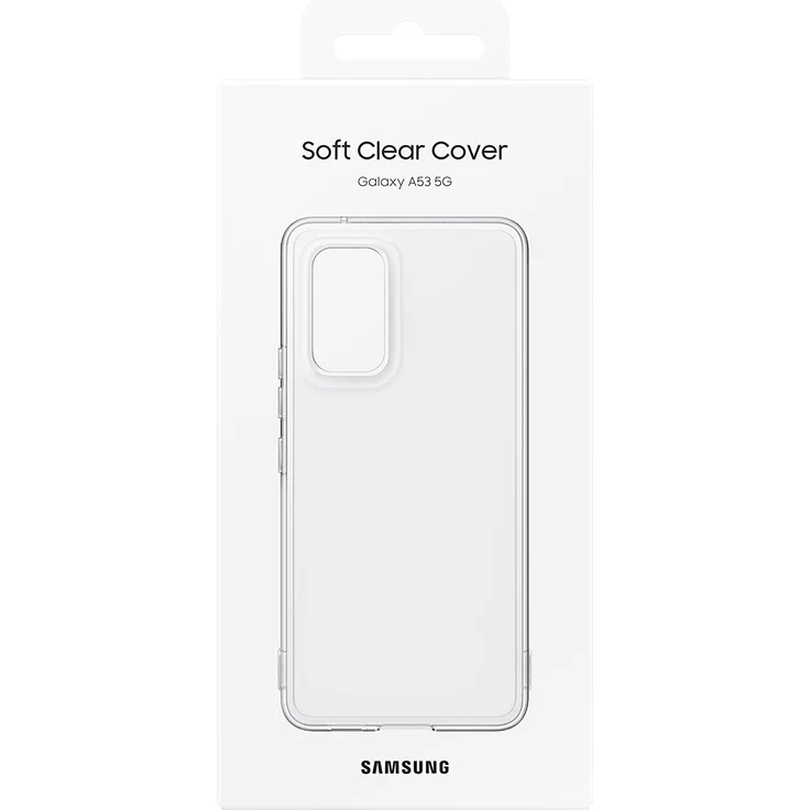 Samsung Soft Clear Cover Samsung Galaxy A53 5G transparent – Bild 5