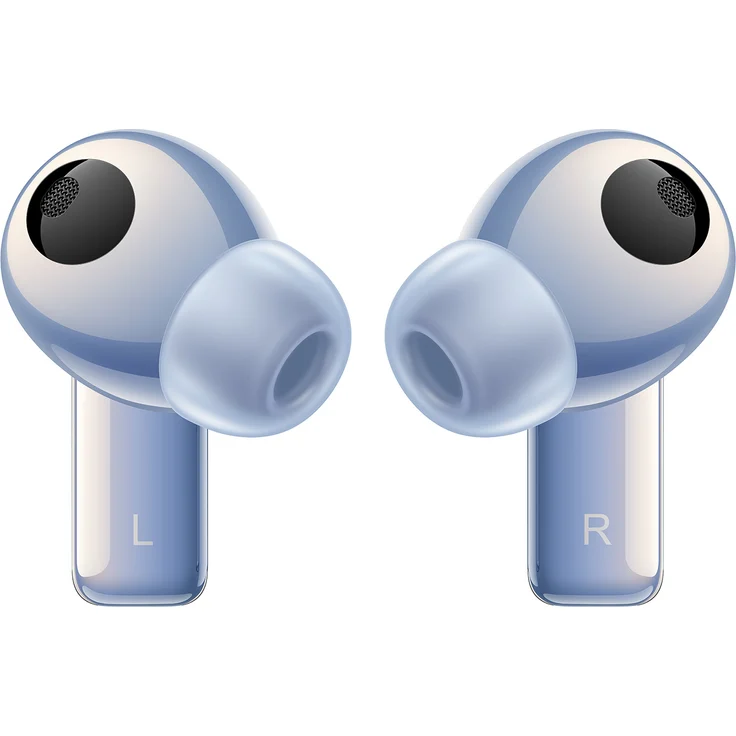 HUAWEI FreeBuds Pro 2, Frost Blue, In-Ear-Kopfhörer mit Bluetooth, 3 Mikrofonen, Active Noice Cancelling, silber/blau – Bild 4