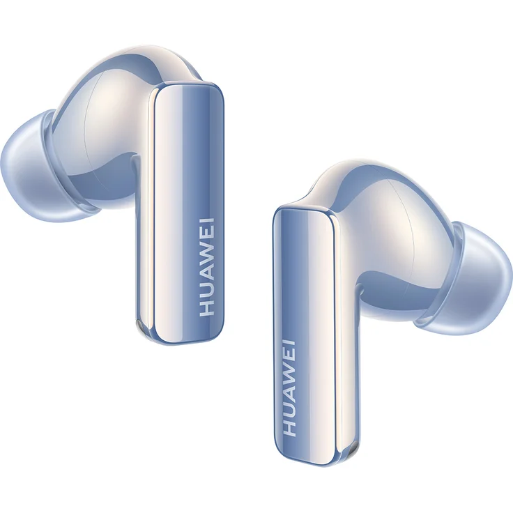 HUAWEI FreeBuds Pro 2, Frost Blue, In-Ear-Kopfhörer mit Bluetooth, 3 Mikrofonen, Active Noice Cancelling, silber/blau – Bild 6