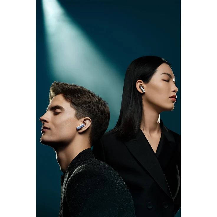 HUAWEI FreeBuds Pro 2, Frost Blue, In-Ear-Kopfhörer mit Bluetooth, 3 Mikrofonen, Active Noice Cancelling, silber/blau – Bild 9