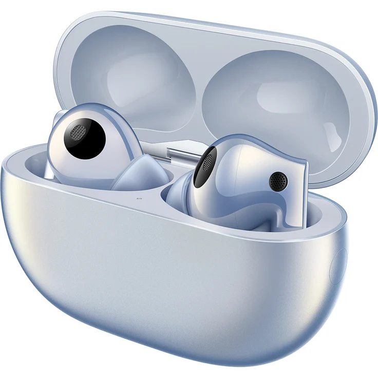 HUAWEI FreeBuds Pro 2, Frost Blue, In-Ear-Kopfhörer mit Bluetooth, 3 Mikrofonen, Active Noice Cancelling, silber/blau – Bild 2