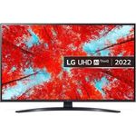 LG 50UQ91006LA 126 cm (50 Zoll) LED Smart TV (Ultra HD, HDR, Direct LED) HD-Triple-Tuner (Sat, Antenne, Kabel) Modelljahr 2022 Energieklasse G (EU-Modell)