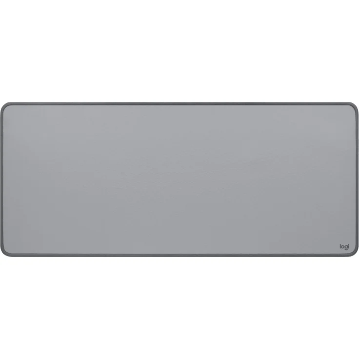 Logitech Desk Mat - Studio Series, Multifunktionale große Unterlage, Erweiterte Mausmatte, Anti-Rutsch, Grau – Bild 2