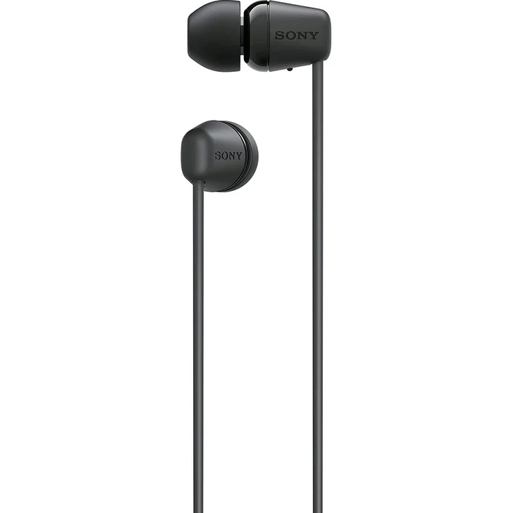 Sony WI-C100 (2022) In-Ear-Kopfhörer, IPX44, schwarz – Bild 2