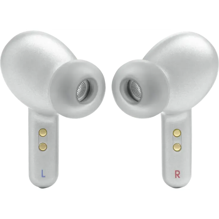 JBL Live Pro 2 TWS In-Ear-Kopfhörer, True-Wireless, ANC, IPX5, silber – Bild 7