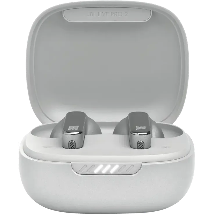 JBL Live Pro 2 TWS In-Ear-Kopfhörer, True-Wireless, ANC, IPX5, silber – Bild 2