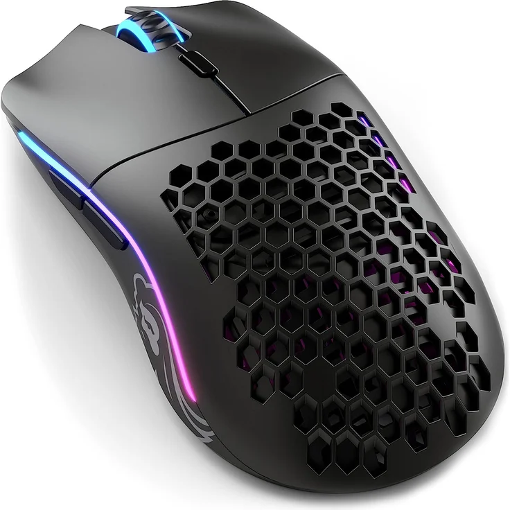 Glorious PC Gaming Race Model O- Wireless Gaming-Maus, Schwarz Matt – Bild 1
