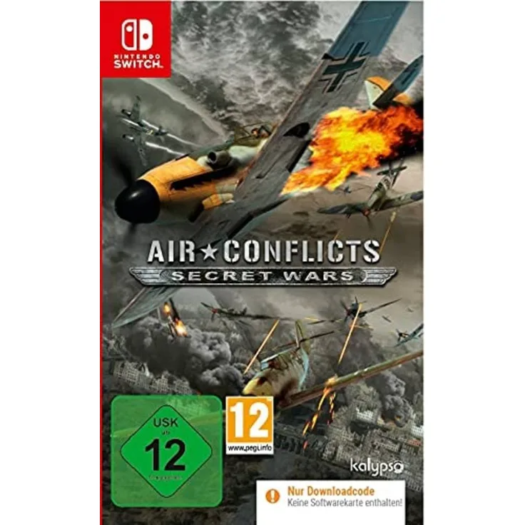 Air Conflicts Secret Wars (Code in the box) (Switch)